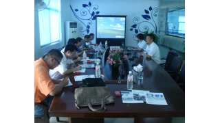 市金融辦謝主任、縣府辦周主任一行蒞臨考察指導(dǎo)