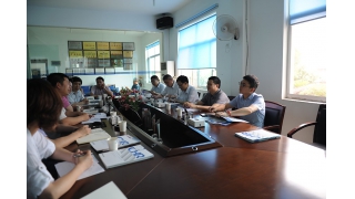 浙江省產(chǎn)業(yè)集群示范區(qū)現(xiàn)場考核組蒞臨企業(yè)調(diào)研指導(dǎo)