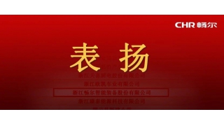 市委、市政府發(fā)文表揚(yáng)，暢爾榜上有名！