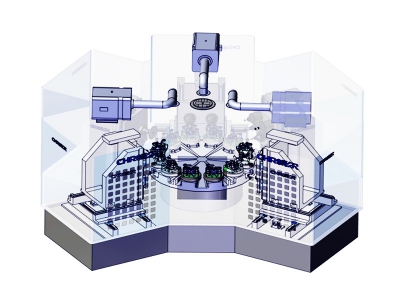 六工位數(shù)控銑削機(jī)床HK720系列