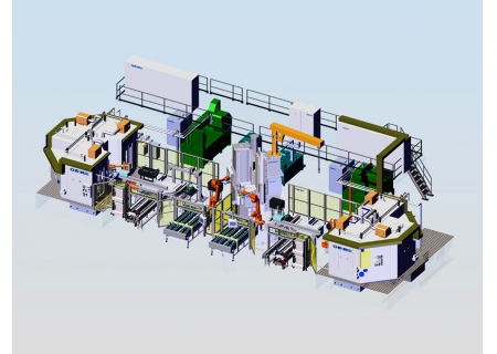 汽車支架自動(dòng)化超級(jí)生產(chǎn)線 SBPL系列