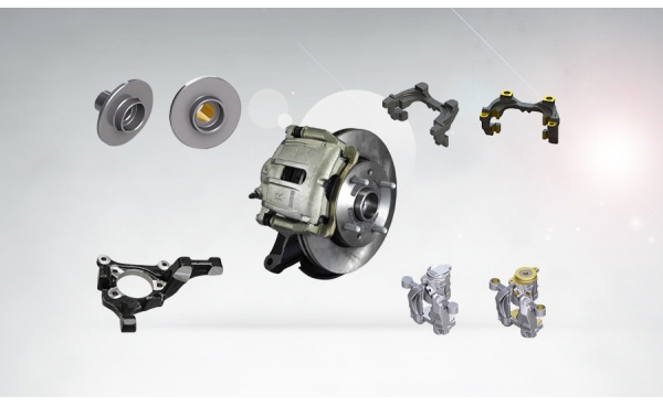 汽車盤式制動總成零件